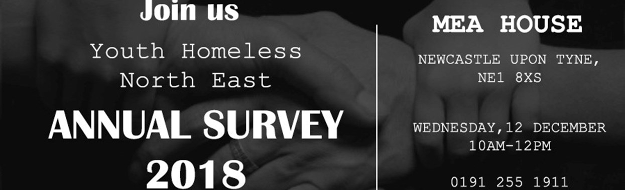 Youth Homeless North East Annual Survey - Newcastle