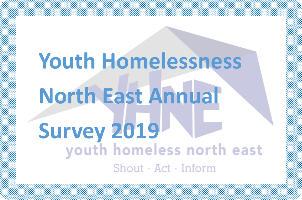 Youth Homeless North East annual Homeless survey